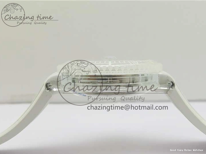 AAA Replica Watches Strap Fruit 3AF FreshLook 2620 Blue Submariner Phantomlab Rubber Transparent Dial Best Edition VR on White 1219